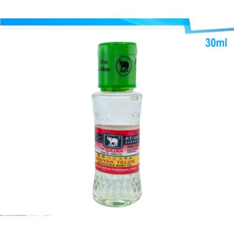 MINYAK TELON CAP GAJAH 30 ML/RELAKSASI PADA BAYI