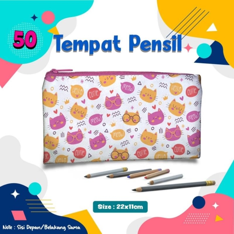 

TEMPAT PENSIL KARAKTER READY STOK TEMPAT PENSIL TEMA HELLO KITTY BARBIE COCOMELON THOMAS