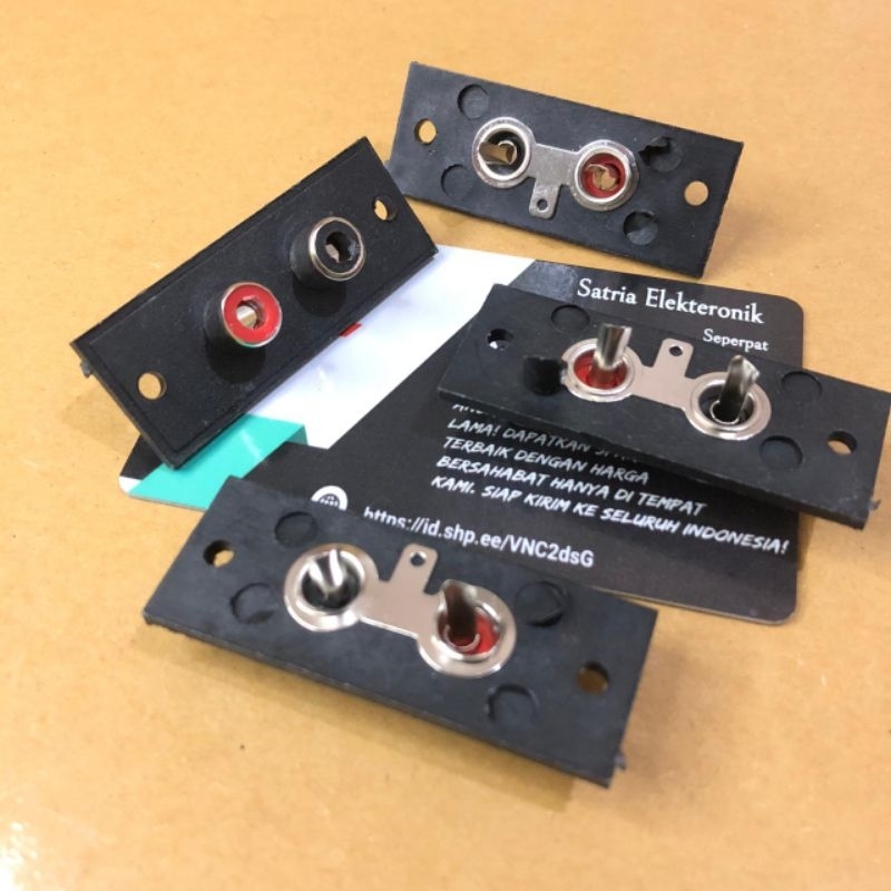 Soket RCA 2 PIN Input RCA 2 Pin Socket Input RCA 2 Pin