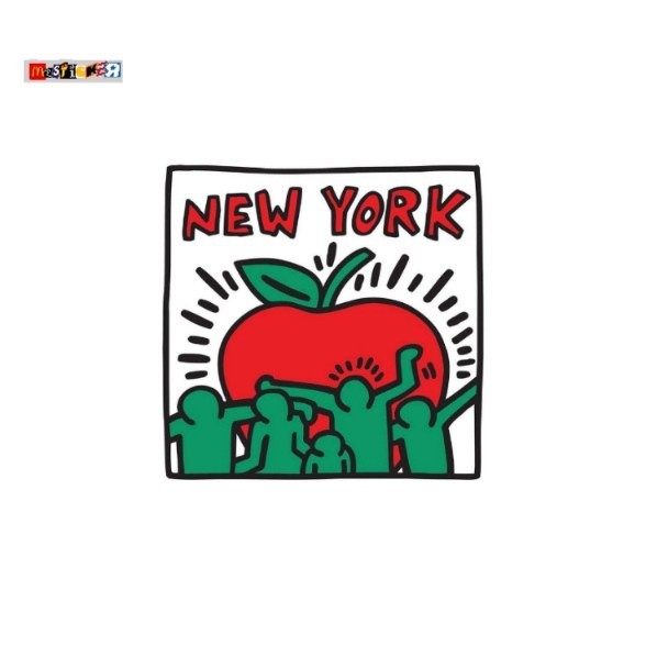 

sticker Keith Haring New York graphic art stiker