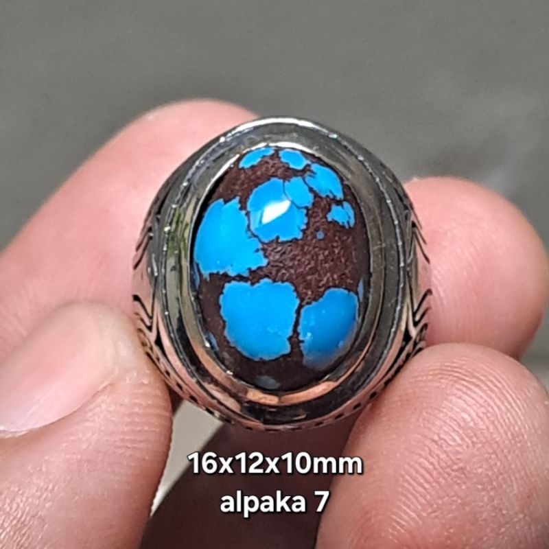 CINCIN 7 PIRUS MESIR URAT MERAH FANCY BLUE CEPLOK KURA
