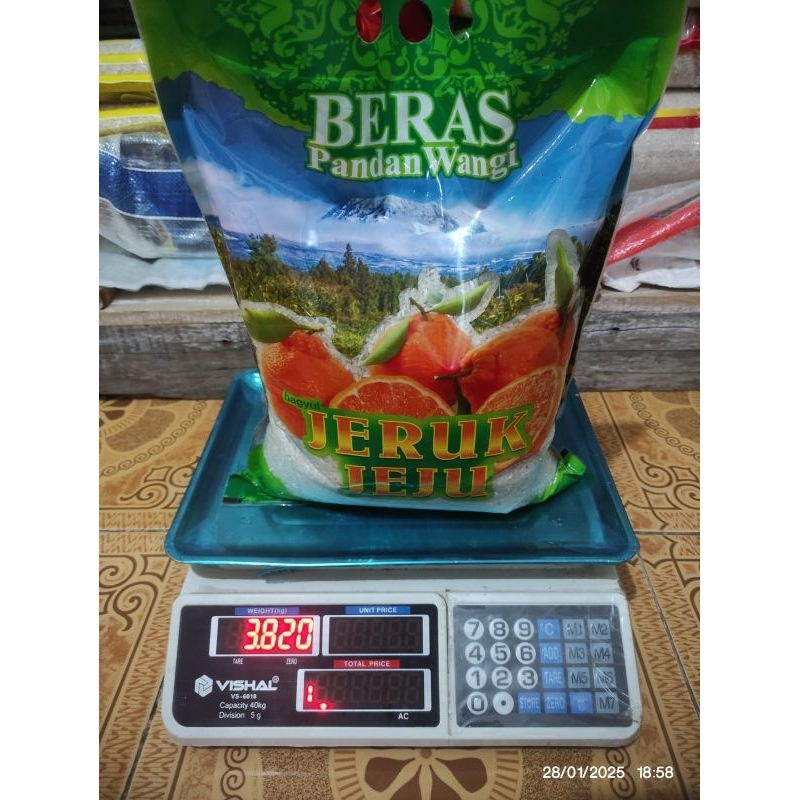 

Beras Pandan Wangi Jeruk Jeju