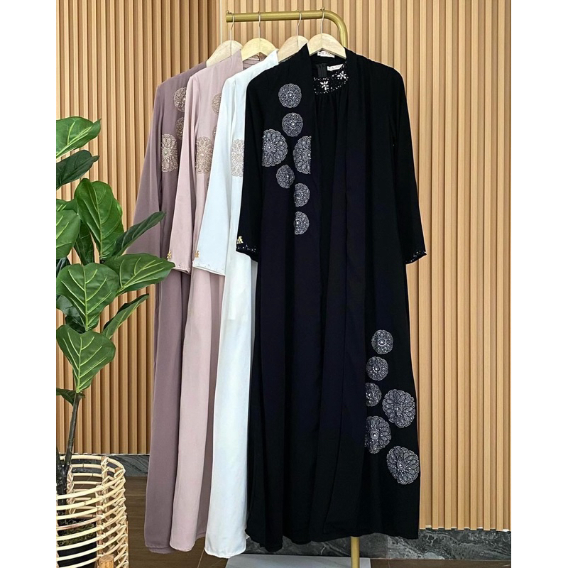 medina abaya/aiza dress/abaya dress/dress branded premium