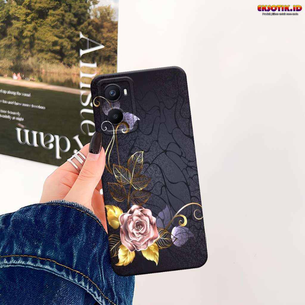 Case Oppo A76 - Casing Oppo A76 - Fashion Case - Silikon Oppo A76 - Motif Keren Dan Lucu - Softcase 