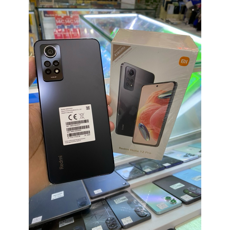 REDMI NOTE 12 PRO 4G RAM 8+8/256 SECOND MULUS FULLSET