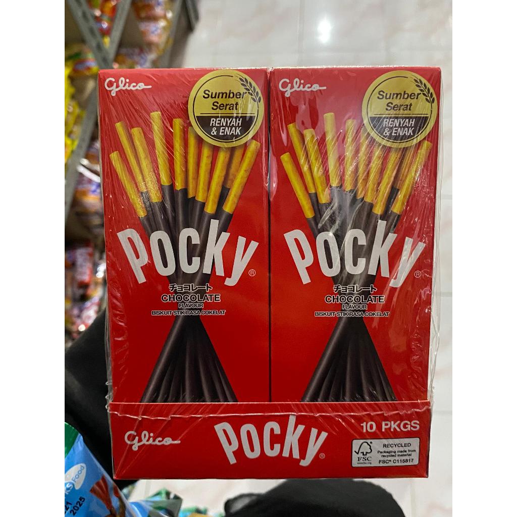 

POCKY MINI 22gr GLICO PEEJOY MINI isi 10 Pcs wafer stick rasa Coklat PROMO !!!