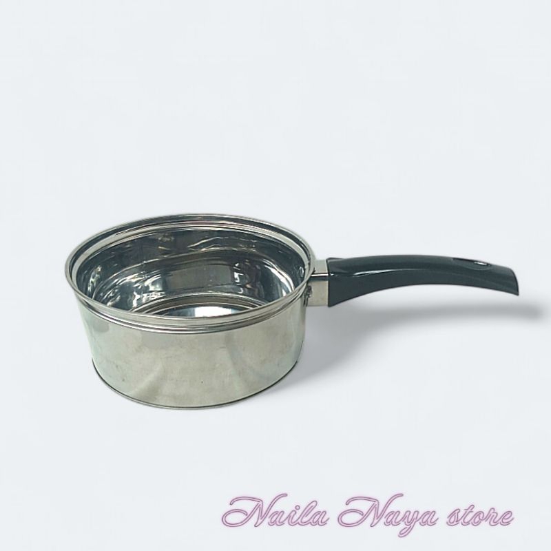teflon mie rebus panci susu bahan stainless steel gagang plastik