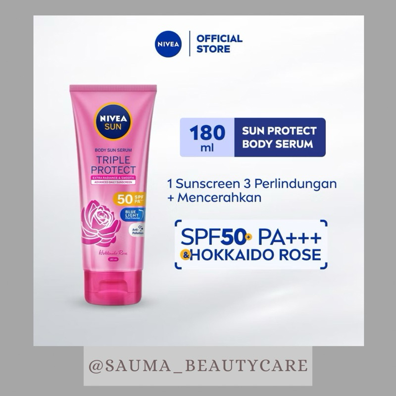 nivea body serum - nivea sunscreen spf 50 pa ++++ nivea - nivea sun protect body lotion spf50 pa+++ 