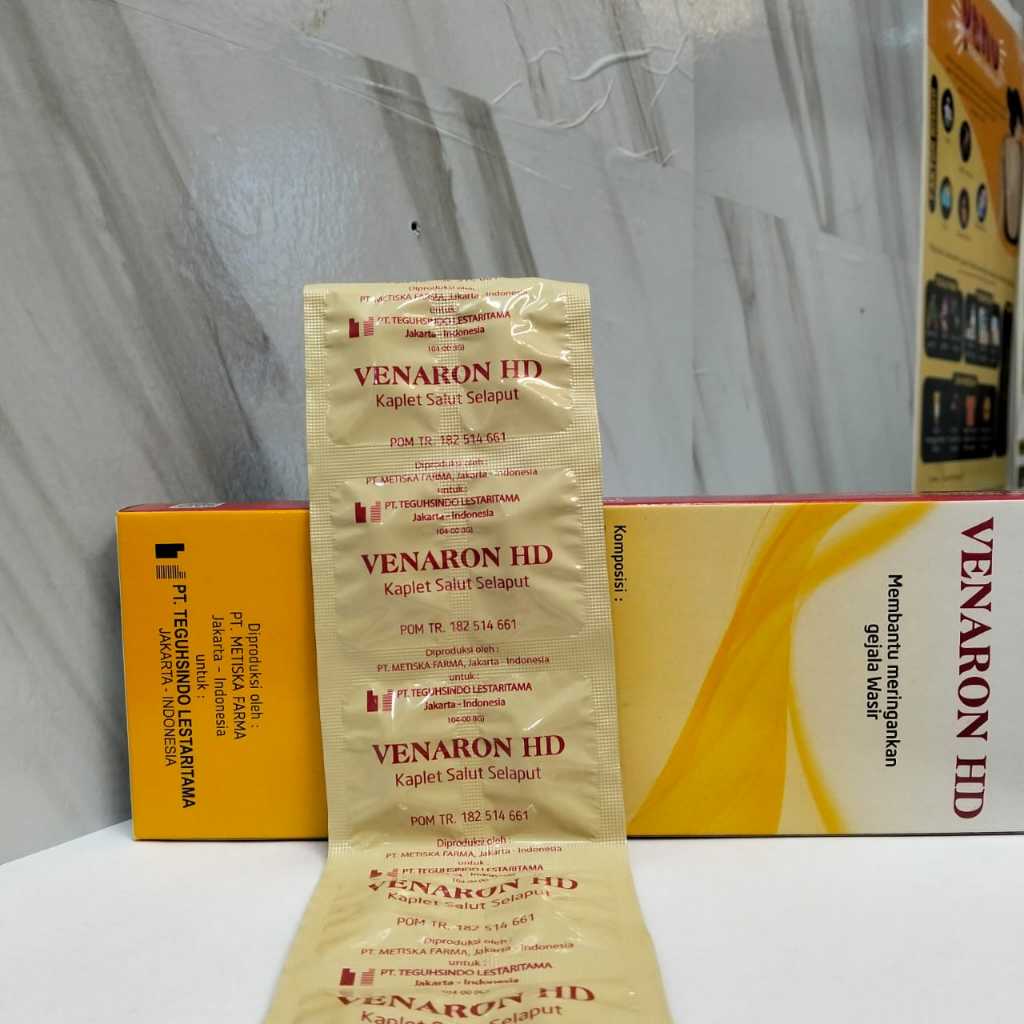 Venaron Hd 10 Kaplet Obat Wasir Ambeien