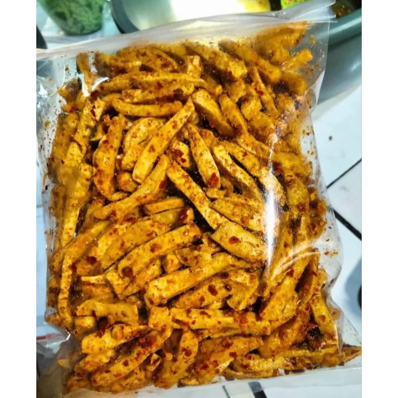 

Basreng viral tiktok pedas gurih daun jeruk