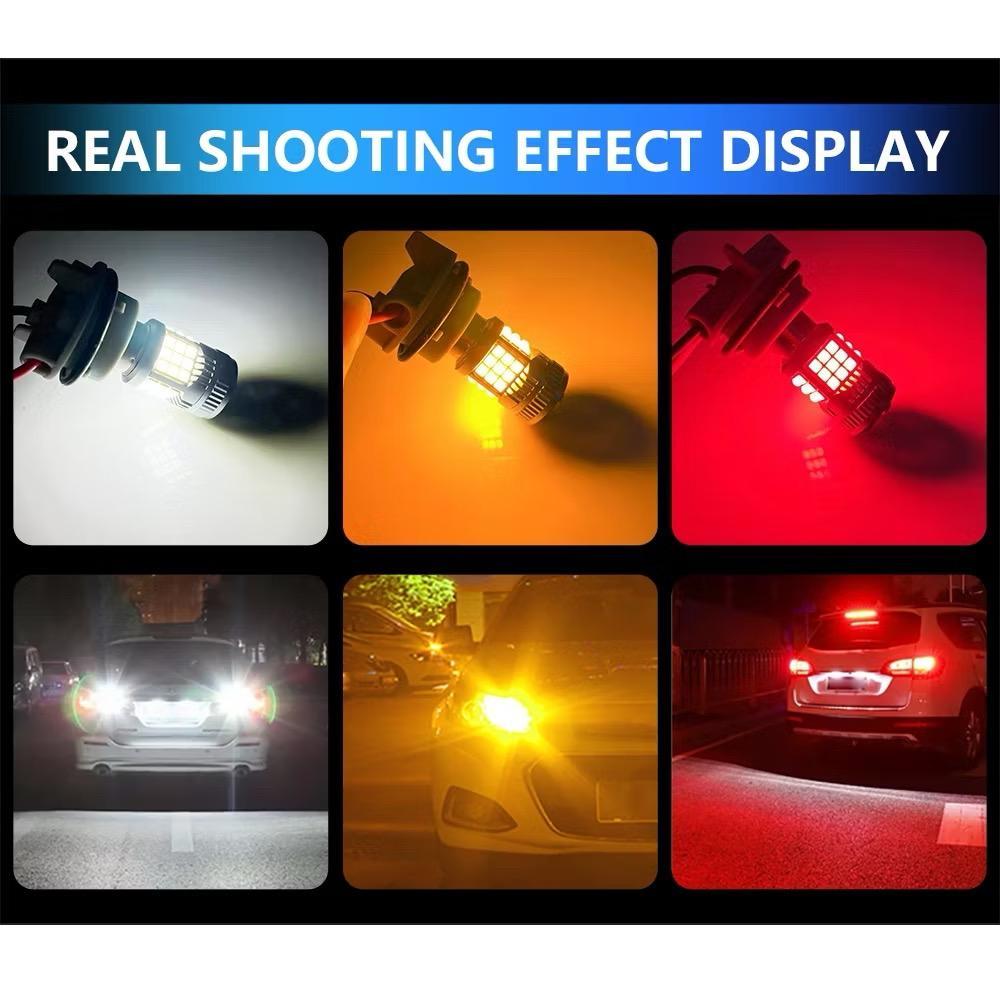 RB Lampu LED Sein Sen Riting Rem Brake Mundur Mobil 36 SMD 3030 Silica dengan Kipas Turbo Fan 1157