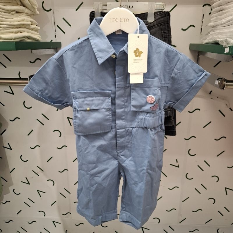 Pito Dito Baju Jumpsuit Celana Anak Perempuan Original