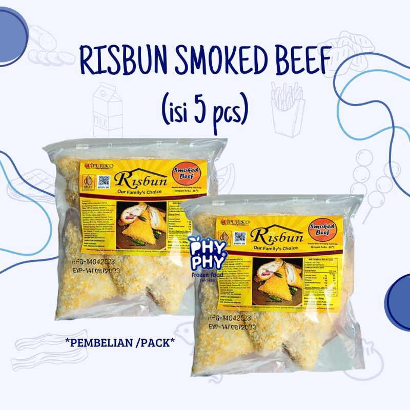 

Risoles Risbun Smoked Beef Frozen Food