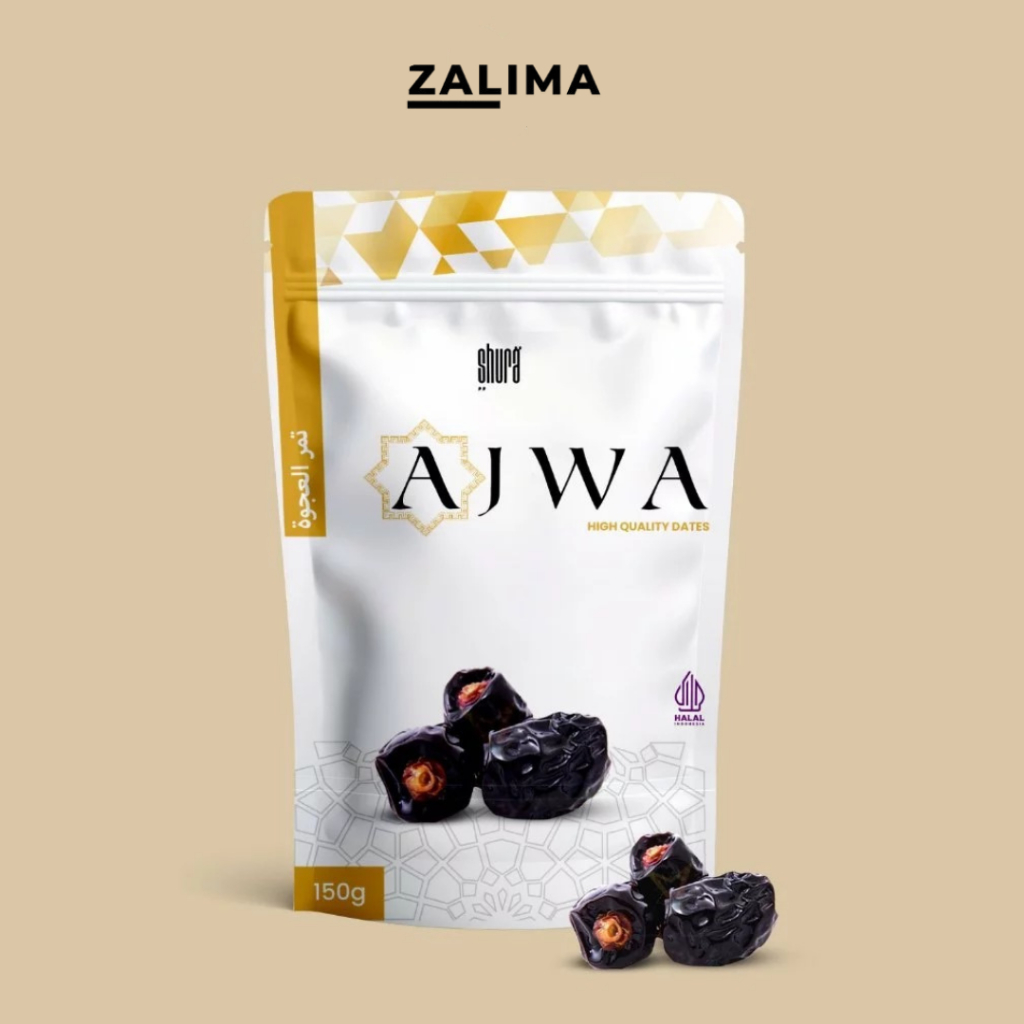 

ZALIMA - Kurma Ajwa Dates Nabi 150gr High Quality