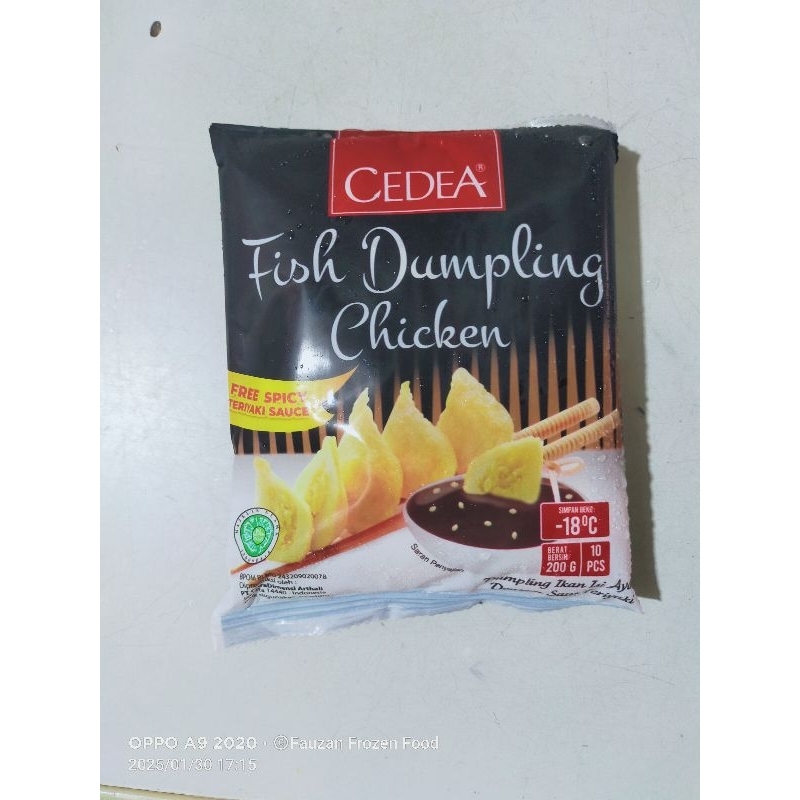 

Cedea Dumpling Chicken 200gram
