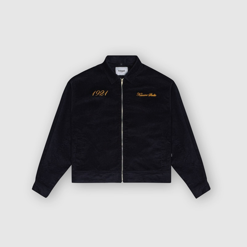 KAWANE JACKET - WORK JACKET CORDUROY NAVY - CLUB 1921