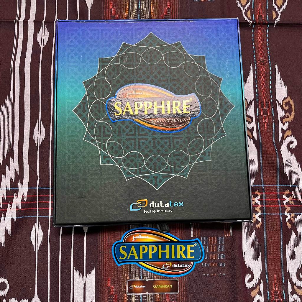 Ahwarumi - Sarung Sapphire Gambiran Gold