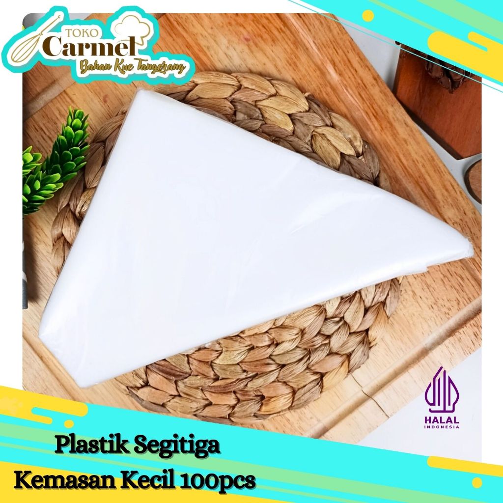 Plastik Segitiga / Piping Bag Tebal ukuran Kecil 3