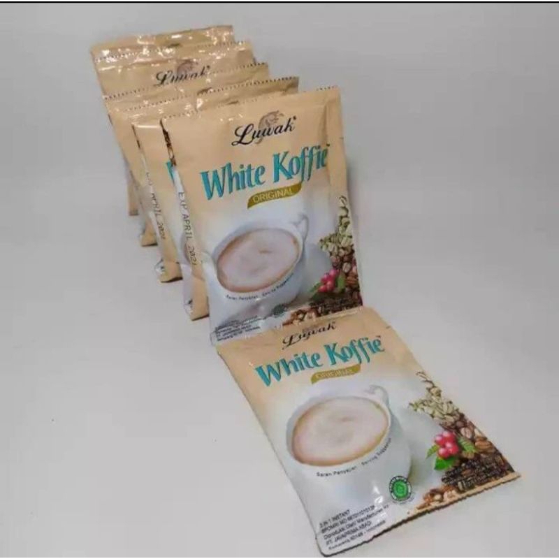 

Luak white coffe 1 renceng isi 10 pcs