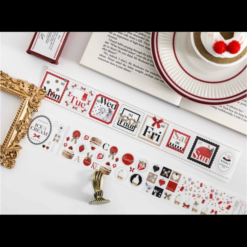 

Deer Studio Gingerbread Strawberry Festival Washi and PET Tape