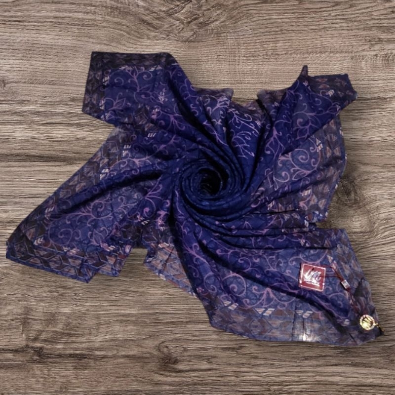 Hijab segiempat 110x110 motif, Kerudung Segi4 motif scarf Umama Medina motif Voal miracle, Swarozski