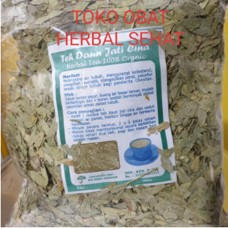 

Teh Daun Jati Cina pelangsing alami, lancar BAB, dll