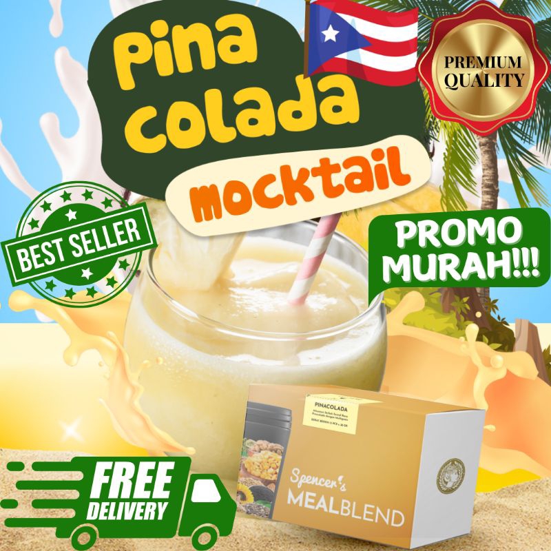 

PROMO!!! SPENCER'S MEALBLEND VARIAN RASA PINACOLADA (1BOX ISI 15 SACHET) DIET SEHAT TANPA RIBET AMAN DIKONSUMSI SEMUA USIA, PENDERITA GERD DAN IBU MENYUSUI