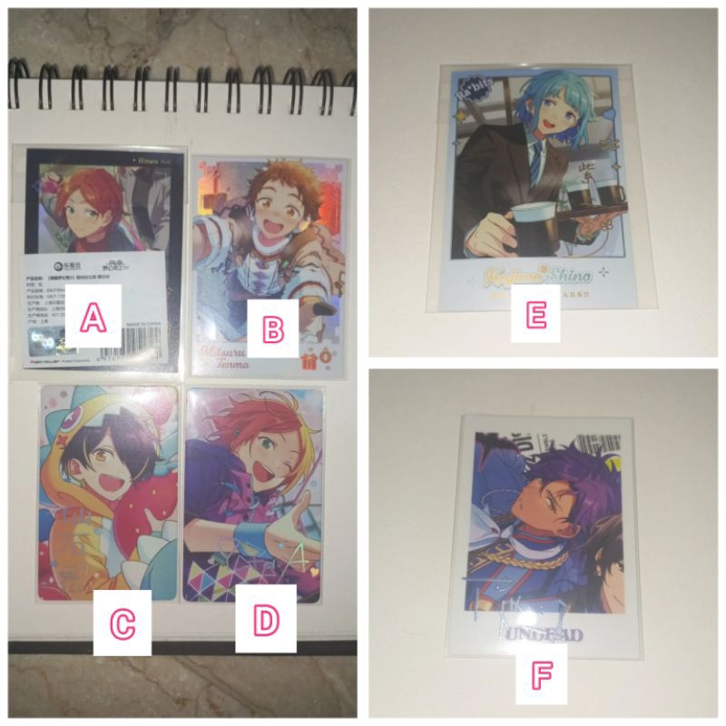 Various Pasha PC CN Ensemble Stars Hinata Aoi Yuta Aoi Shinobu Sengoku Shino Hajime Adonis Otogari