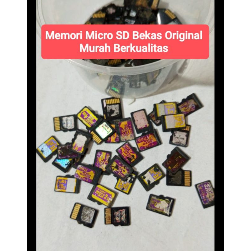 Memori Card 32Gb 16Gb 8Gb dll  bekas Ori Berkualitas Copotan Hp