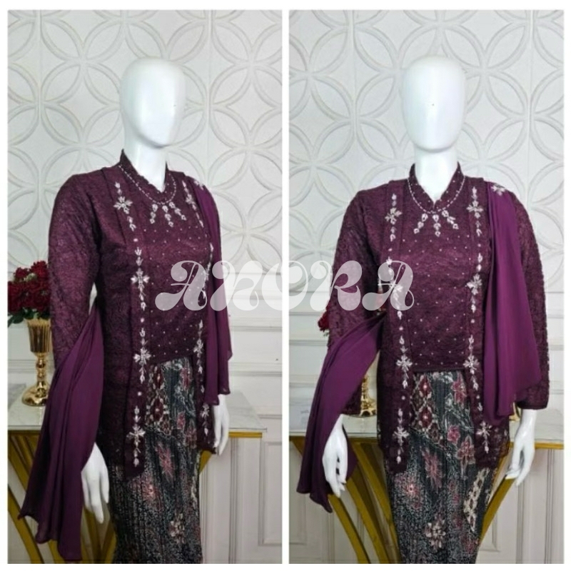 ~ KEBAYA KUTU BARU HIJAB SELENDANG ~ KEBAYA BRUKAT MODERN ~ KEBAYA KONDANGAN ~