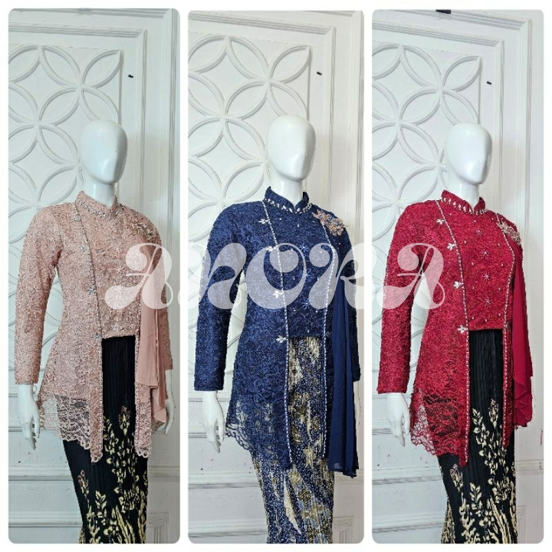 ~ KEBAYA KUTUBARU SELENDANG BRUKAT / LEPAS PASANG ~