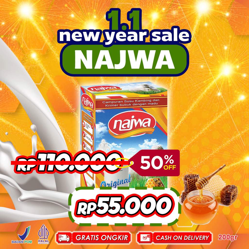 

Susu Etawa Najwa FOIL SAJA TANPA BOX/DOS (TANPA KEMASAN) chat admin dulu sblm CO