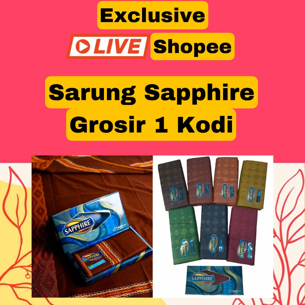 SARUNG SAPPHIRE GROSIR 1 KODI