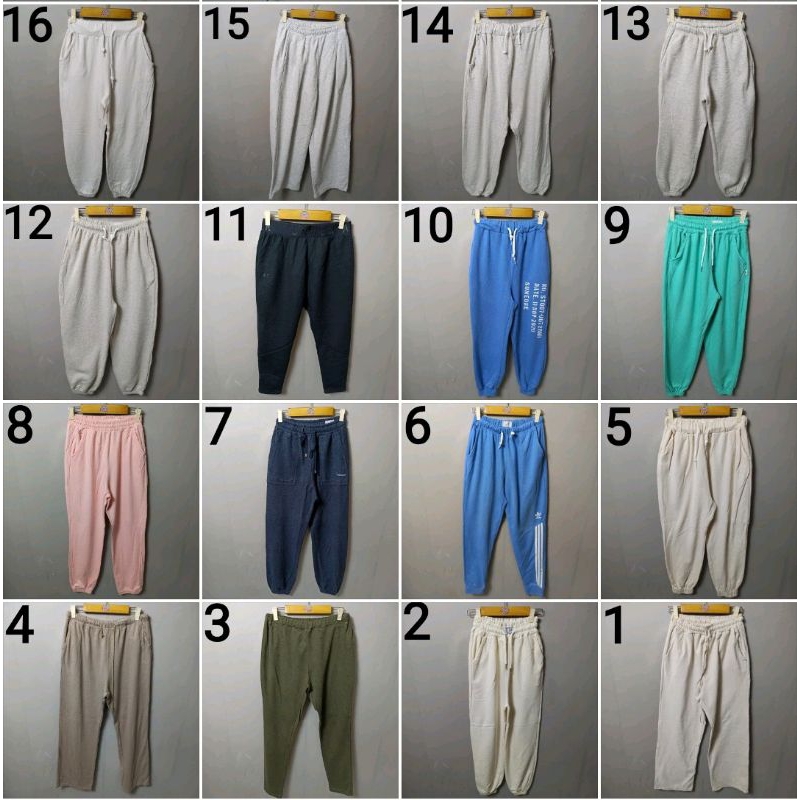 thrift JPB2 l jogger pants l unisex  l sweat pants l track pants  l preloved l second  vol 2