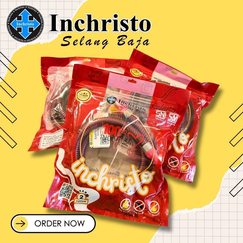 INCHRISTO SELANG BAJA PREMIUM - SELANG GAS LPG