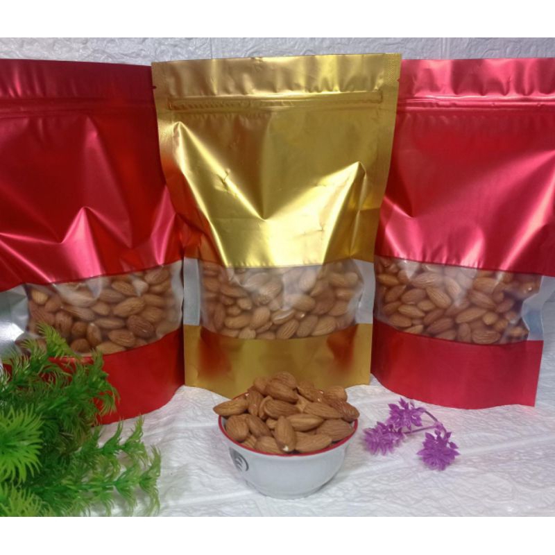 

Kacang Almond Kupas Original ROASTED PANGGANG/Kacang Almond Panggang Siap Makan 500 GRAM