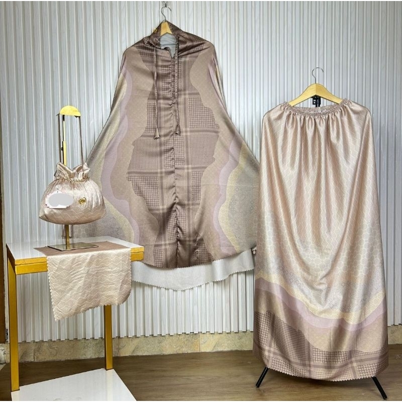 Mukena Potongan By Givan Hijab (Free Pouch)