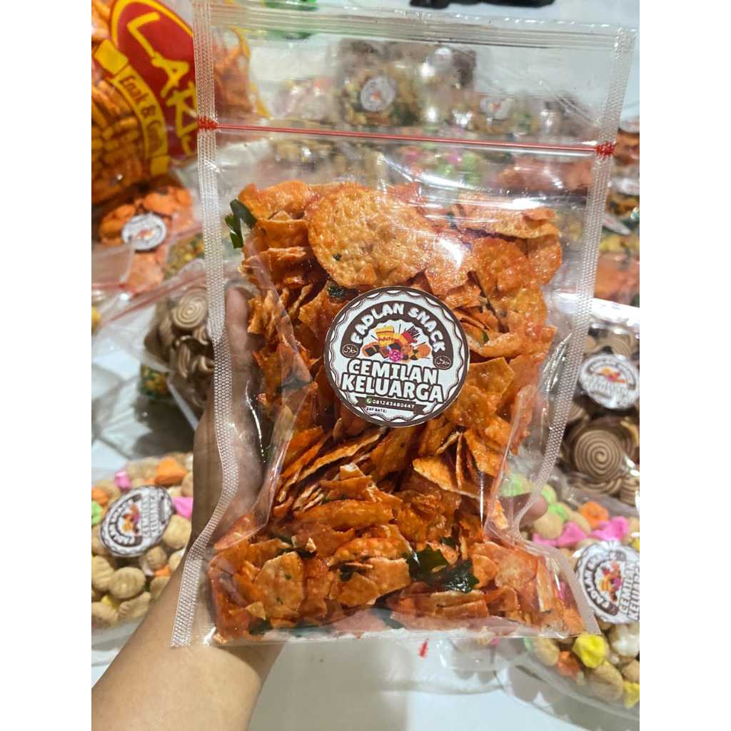 

SNACK KILOAN 135 GRAM OPAK GIGA BALADO DAUN JERUK | CEMILAN MURAH