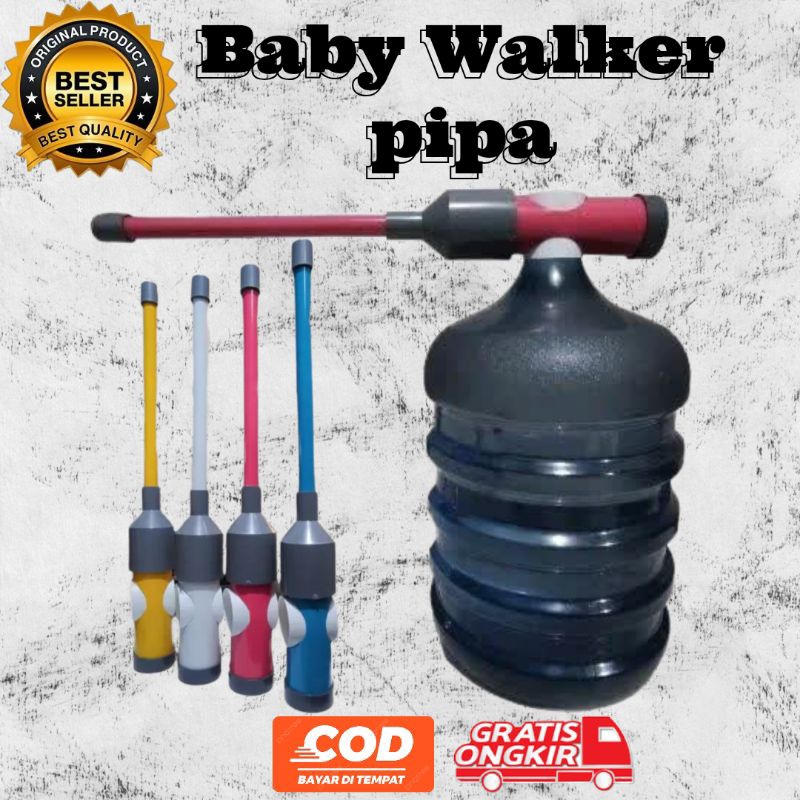 BABY WALKER PIPA PARALON / PUSH WALKER PARALON / ALAT JALAN ANAAK BAYI DORONG / WALKING ASSISTENT