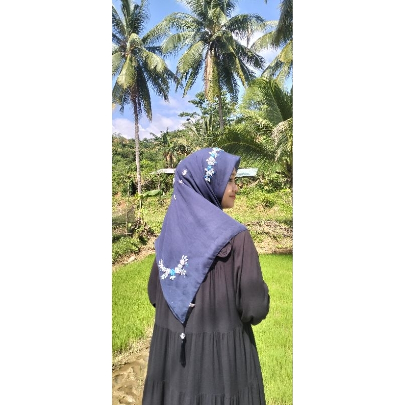 HIJAB TASSEL SULAM PARIS PREMIUM