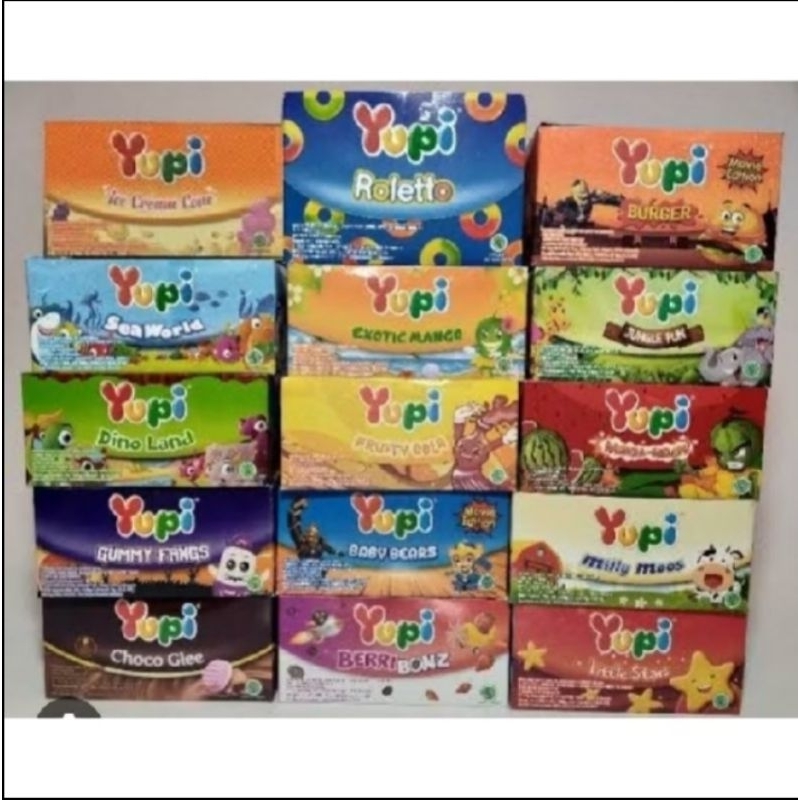

PROMO [YUPI 500an Varian RANDOM 1 pack isi 24pcs]