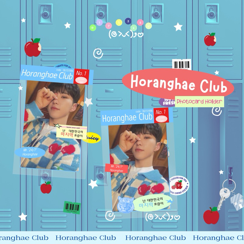 Photocard Holder Horanghae Hoshi SEVENTEEN