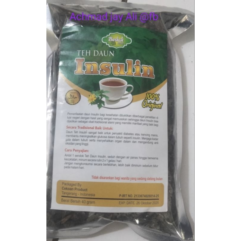 

teh curah daun yakon pahitan isi 40grm pcs