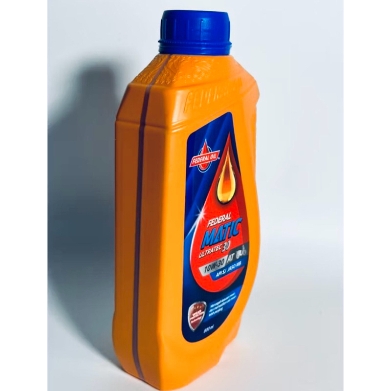 OIL / PELUMAS OLI FEDERAL METIK OREN MOTOR METIK 10W - 30 OLI ULTRATEC METIK OREN 0,8