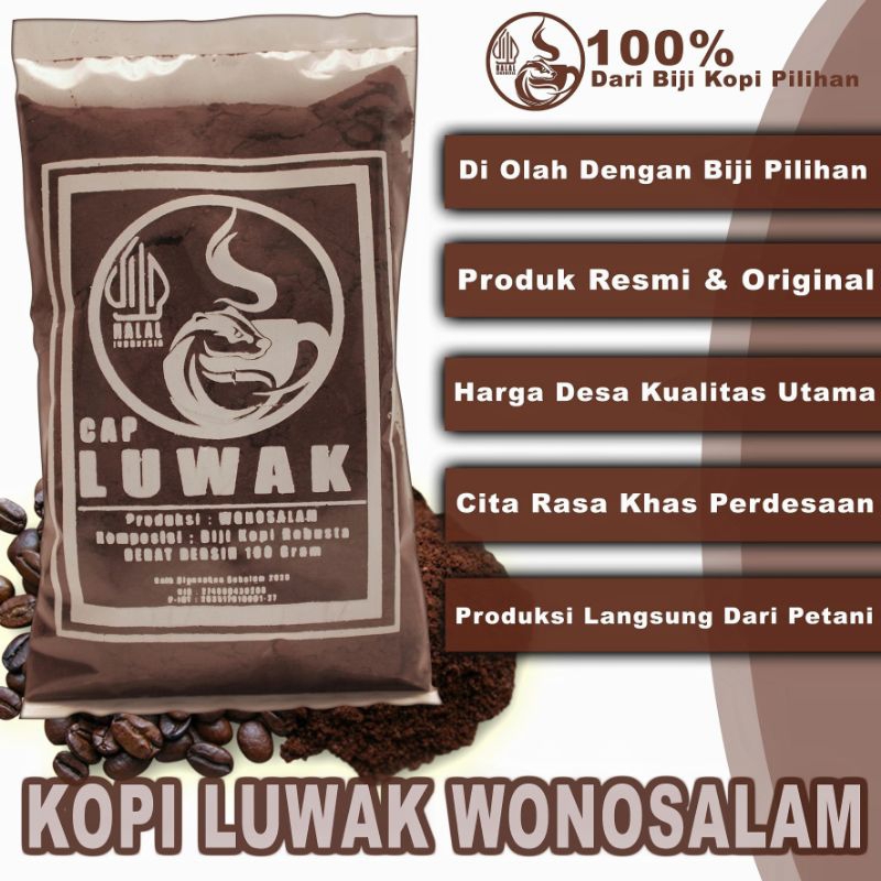 

Kopi/cap/luwak/asli/wonosalam