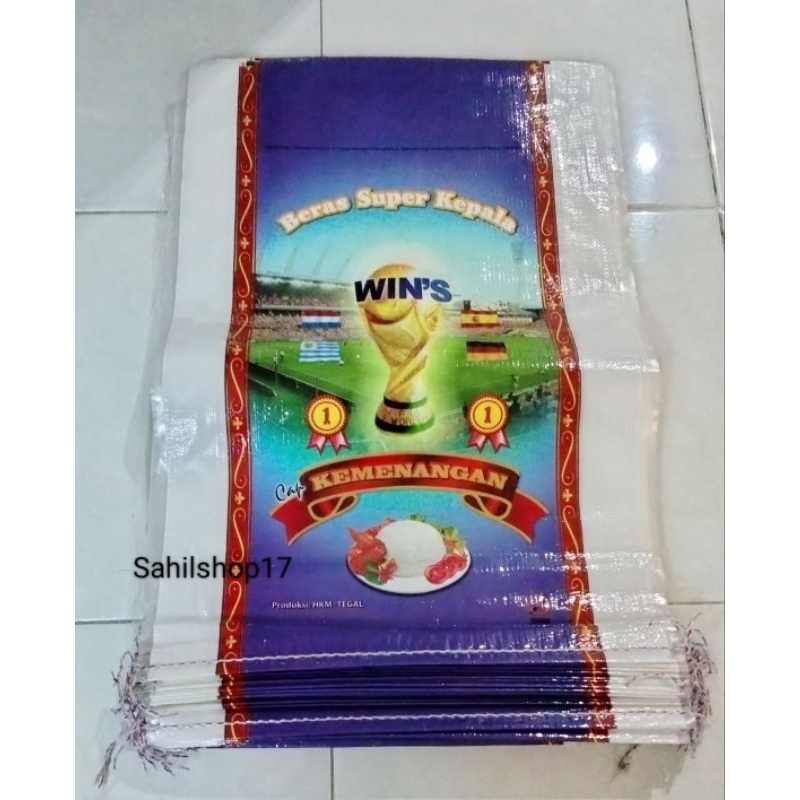 Karung Beras 25 kg BARU isi 50 Pcs Karung Plastik Baru 25 Kg