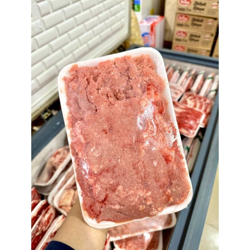 

DAGING SAPI CINCANG 500GR KUALITAS SUPER