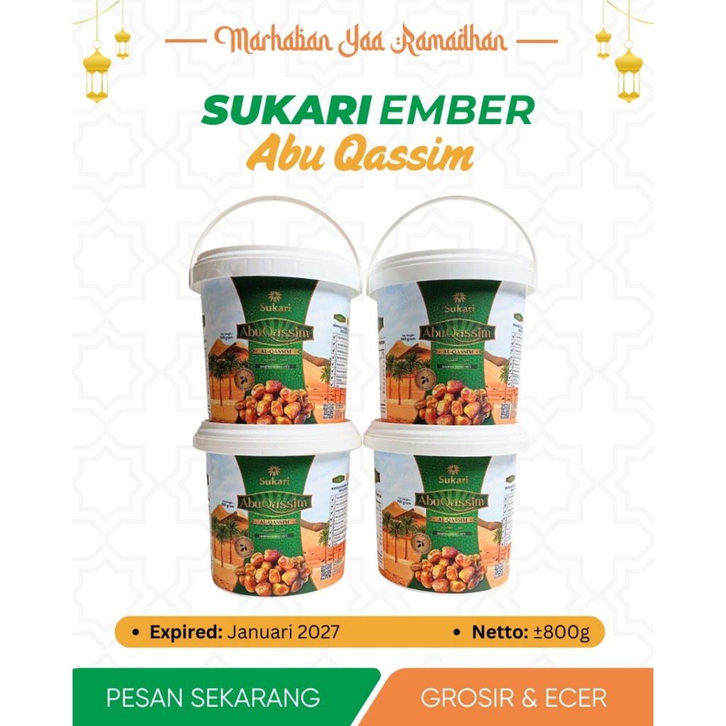

KURMA SUKARI ABU QASSIM (kemasan PREMIUM)