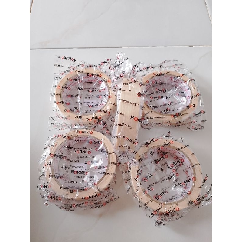 

Ready Isolasi Masking Tape Borneo 24mm (1 inci)