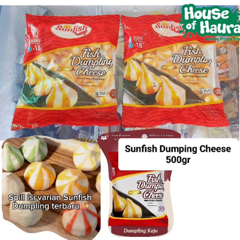 

Dumpling Sunfish / Dumpling telur asin Sunfish / Dumpling Keju Sunfish